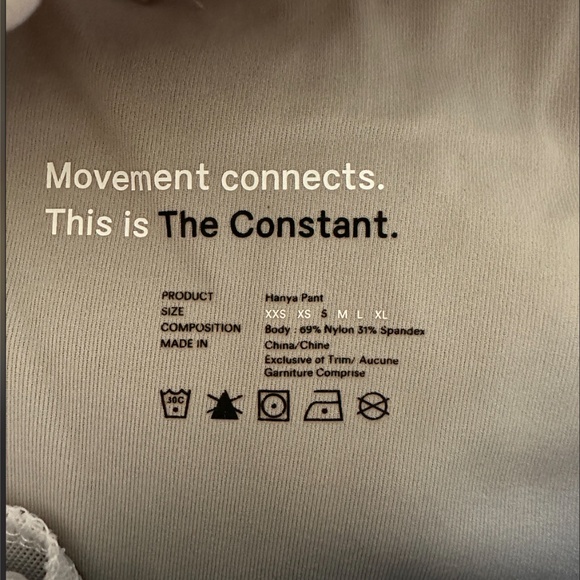 Aritzia The Constant Hanya Pant - Size Small Colour "Ashen" - Picture 8 of 10